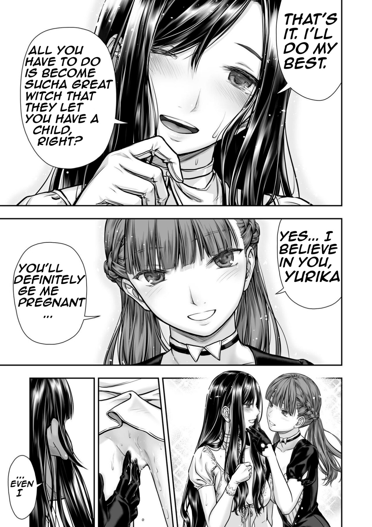 Hentai Manga Comic-Yurika And The Sheets That Never Go Dry-Read-18